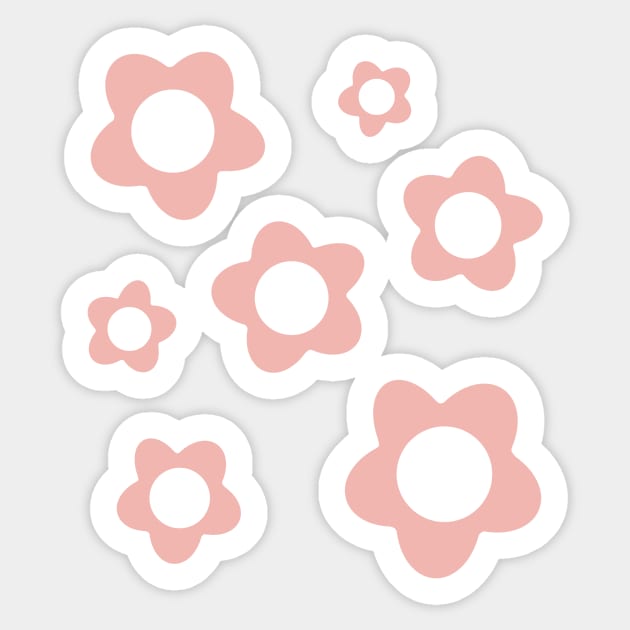 pack flowers aesthetic pink salmon orange Sticker by maoudraw